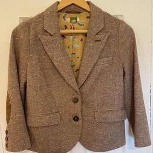 Anthropologie - cropped women’s blazer, size 2.